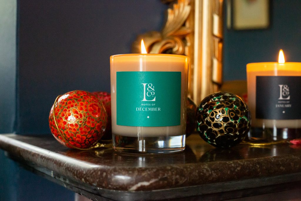 Notes of December Scented Candle