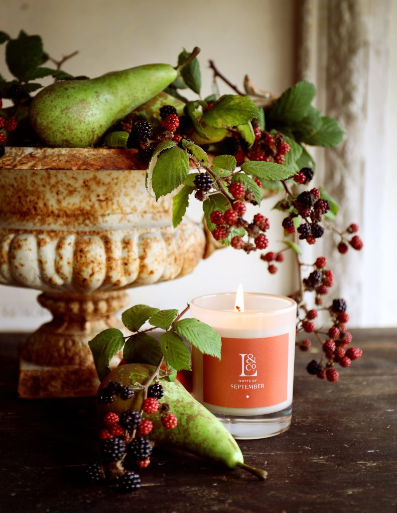Notes of September Scented Candle