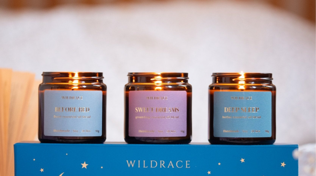 How Wildrace Sleep Candles Can Help You Relax, Sleep Better, and Reset Your Year