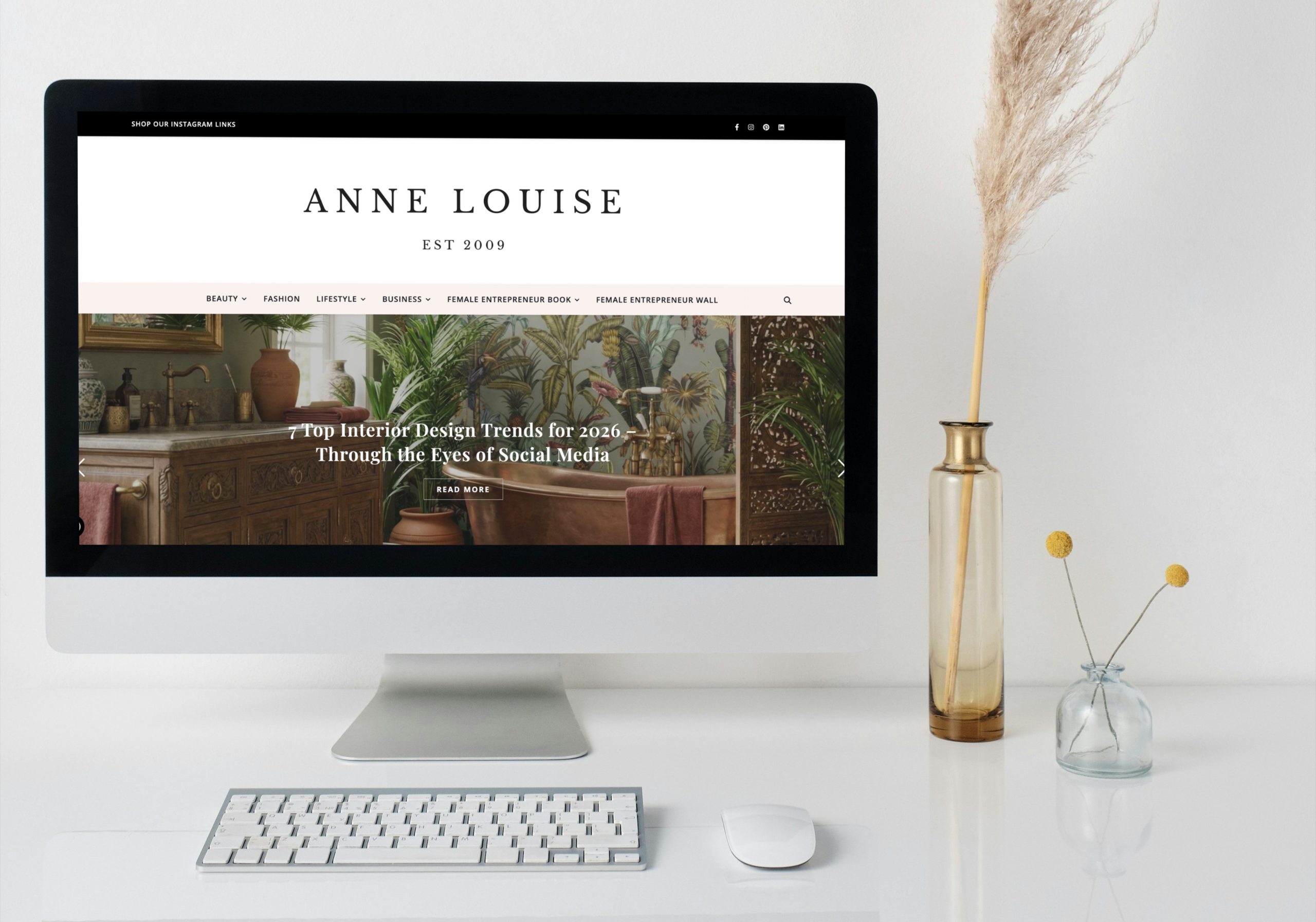 Anne Louise Magazine website