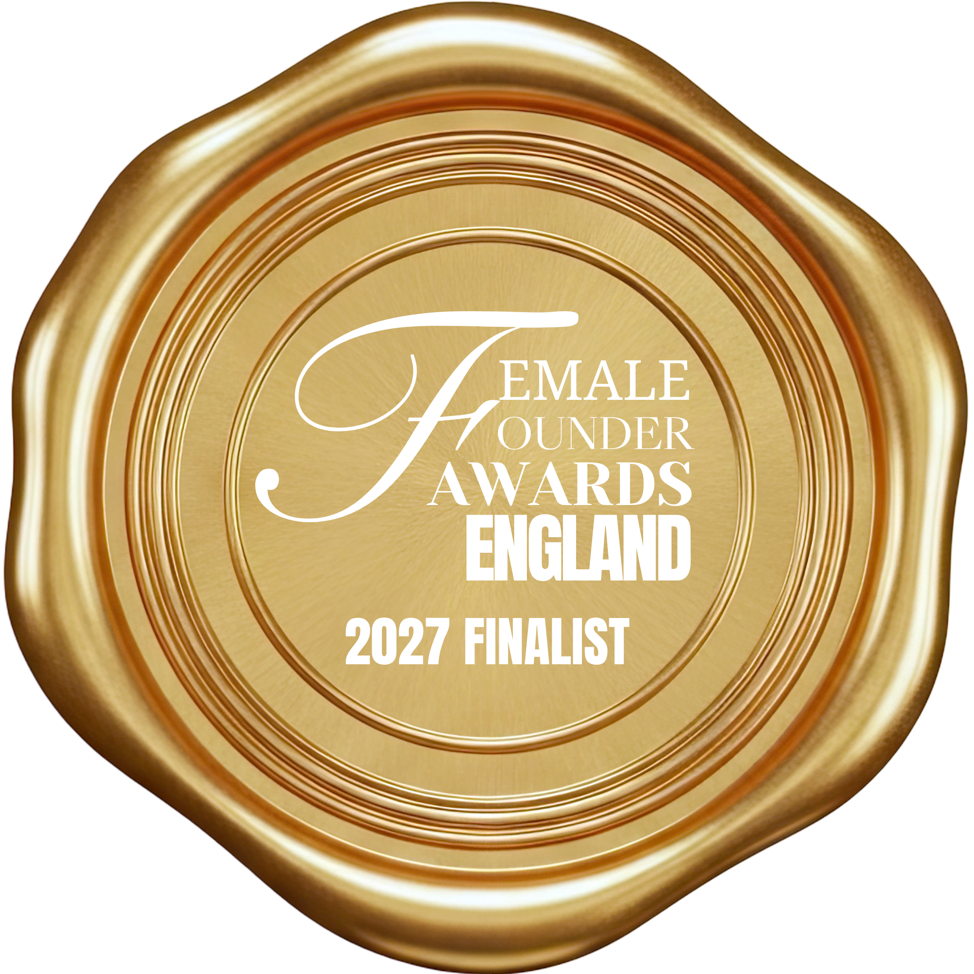 Female Founder Awards England 2027 finalist badge