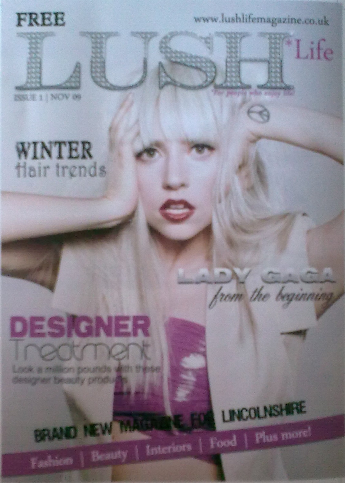 The first printed issue, 2009
