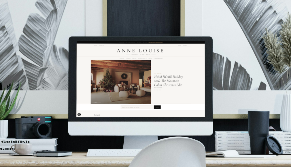 The Anne Louise Magazine website today