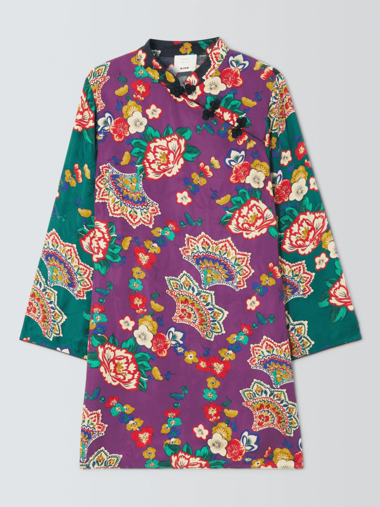 John Lewis x RIXO Delphina floral print mini dress