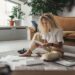 Woman planning her business finances